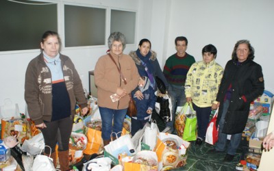 Distribuição Cabazes de Natal 2014
