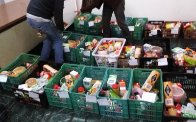 Preparação dos Cabazes Solidários