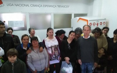 Entrega dos Cabazes Páscoa