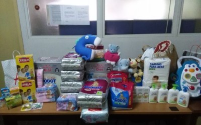 Colaboradores Grupo Lena ajudam os nossos bebés