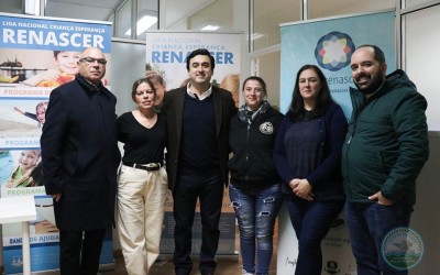 Liga Renascer recebe visita da Autarquia