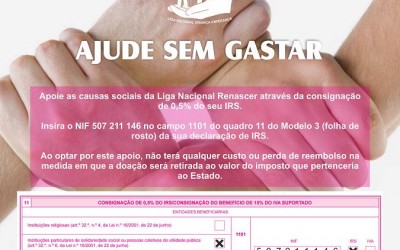 Apoie as nossas causas sociais a “Custo Zero”