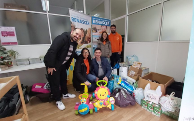 JORAC apoia a Renascer com recolha de alimentos