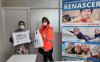 Freguesia apoia Renascer com material de protecção