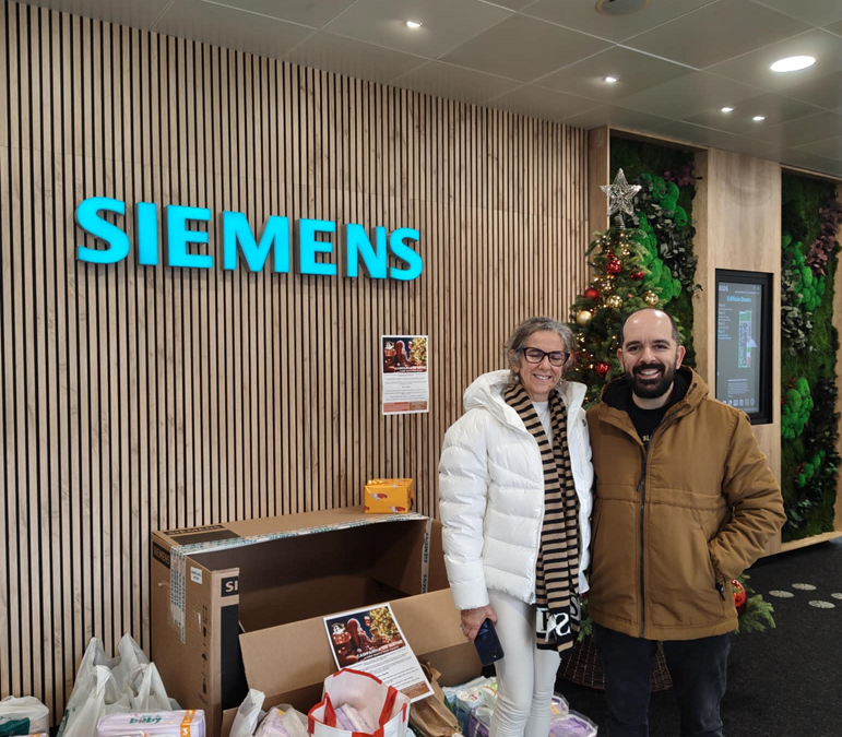 Siemens realiza angariação